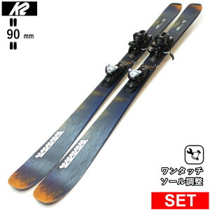 [Z^[90mm 166cm|172cm|160cm|178cm]K2 MINDBENDER 90C+SQUIRE 10 QUIKCLIK P[c[ 25f XL[Zbg t[XL[