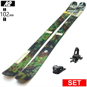 [Z^[102mm 156cm|170cm]K2 RECKONER 102 W+ATTACK 11LYT P[c[ ^fXL[Zbg cC`bvXL[ t[XL[ t[X^CXL[