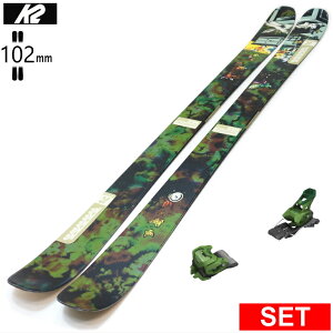 [Z^[102mm 156cm|170cm]K2 RECKONER 102 W+ATTACK 14 GW P[c[ ^fXL[Zbg cC`bvXL[ t[XL[ t[X^CXL[