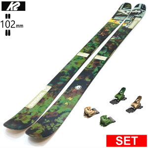 [Z^[102mm 156cm|170cm]K2 RECKONER 102 W+ATTACK 14 GW MIX P[c[ ^fXL[Zbg cC`bvXL[ t[XL[ t[X^CXL[