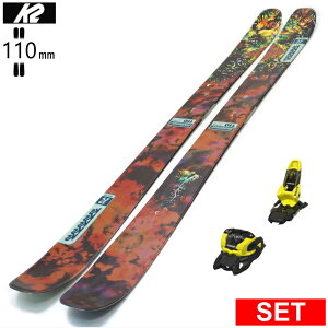 [�Z���^�[��110mm 156cm|163cm|170cm]K2 RECKONER 110 W+SQUIRE 11 �P�[�c�[ �^���������f���X�L�[�Z�b�g �I�[���}�E���e�� �p�E�_�[
