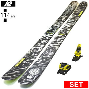 [�Z���^�[��114mm 177cm]K2 RECKONER KF+SQUIRE 11 �P�[�c�[ �^���������f���X�L�[�Z�b�g �c�C���`�b�v�X�L�[ �t���[�X�L�[ �t���[�X�^�C���X�L�[