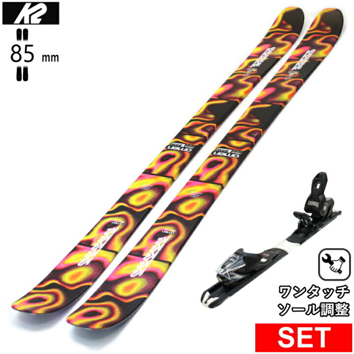 楽天市場】[センター幅85mm 139cm|149cm|159cm|169cm]K2 OMEN 85 W+ 