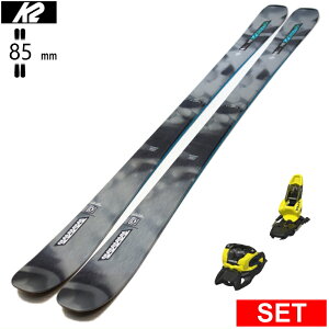 [�Z���^�[��85mm 156cm]K2 MINDBENDER 85 W+SQUIRE 11 �P�[�c�[ 26���f���X�L�[�Z�b�g �t���[�X�L�[