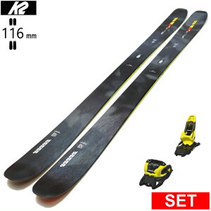 [�Z���^�[��116mm 177cm|182cm]K2 MINDBENDER 116C+SQUIRE 11 �P�[�c�[ 26���f���X�L�[�Z�b�g �I�[���}�E���e�� �p�E�_�[