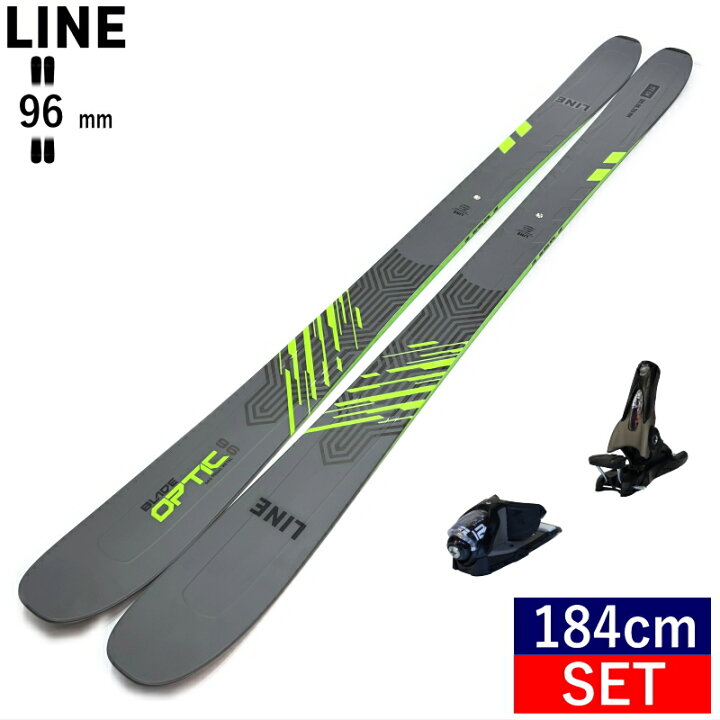楽天市場】セミファットスキーセット[184cm/96mm幅]22-23 LINE BLADE  