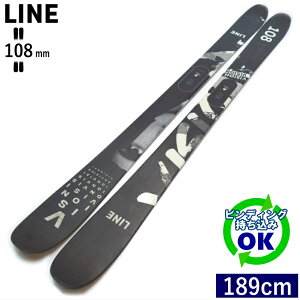 LINE VISION 108[189cm/108mm] 23-24 C rW t[XL[ I[}Ee J[rOXL[ P ^Ef ytz