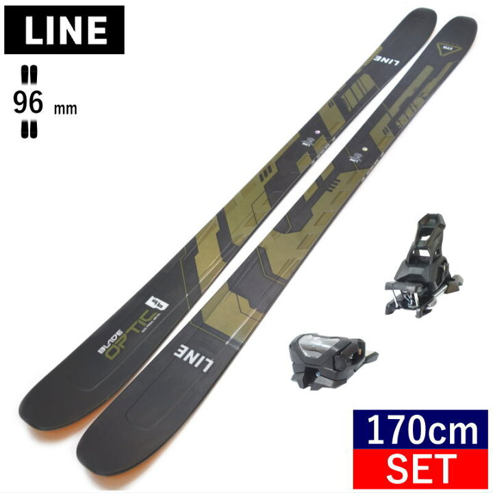 楽天市場】セミファットスキーセット LINE BLADE OPTIC 96+ATTACK 14  