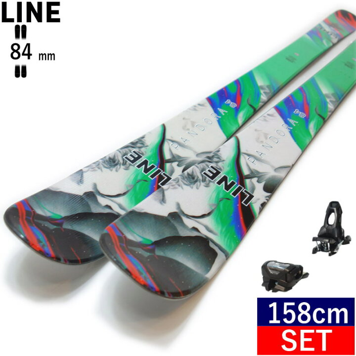 楽天市場】LINE PANDORA 84+ATTACK 11 GW[158cm/センター幅84mm幅 