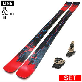 [センター幅92mm 160cm]LINE BLADE+SQUIRE 11 ライン 型落ち旧モデルスキー板セット セミファットスキー フリースキー