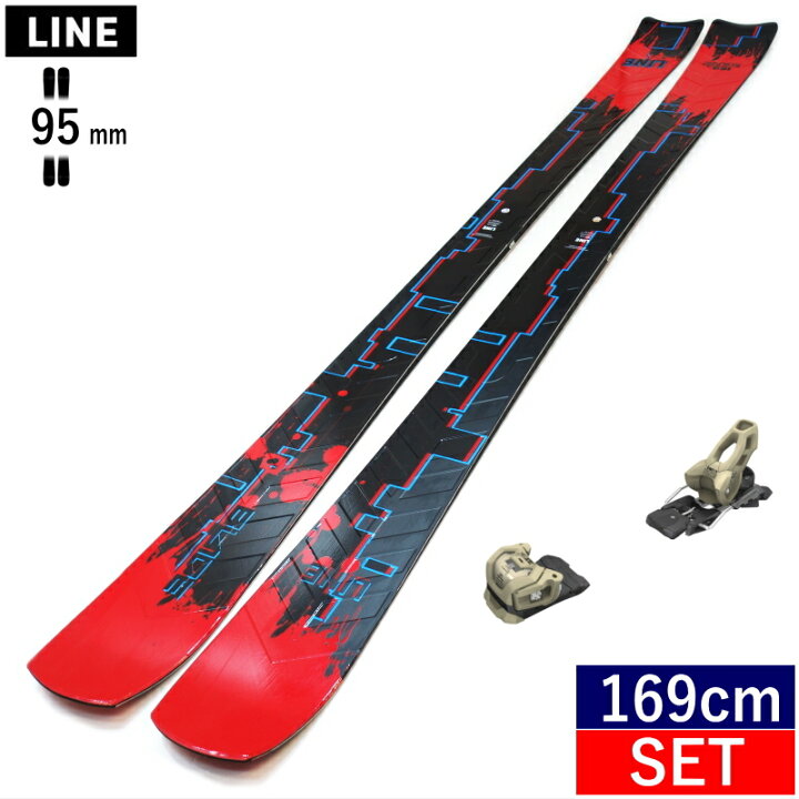 LINE BLADE W[167cm/92mm幅] 23-24 ライン 超し ブレイド フリースキー 