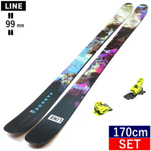 LINE PANDORA 99 170+ATTACK 14 GW[170cm/Z^[99mm] C ph 25f XL[rfBOZbg Z~t@bgXL[ t[XL[