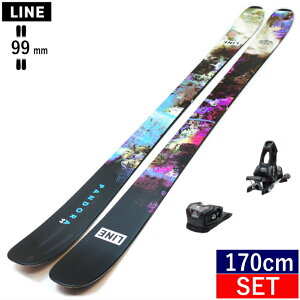 LINE PANDORA 99 170+ATTACK 11LYT[170cm/Z^[99mm] C ph 25f XL[rfBOZbg Z~t@bgXL[ t[XL[