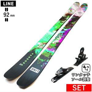 [147cm|154cm Z^[92mm]LINE PANDORA 92+XPRESS 10 GW ^b`rfBOt C 25f XL[Zbg t[XL[