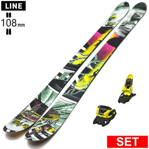 [�Z���^�[��108mm 172cm|178cm]LINE BACON 108+SQUIRE 11 ���C�� �^���������f���X�L�[�Z�b�g �I�[���}�E���e�� �p�E�_�[