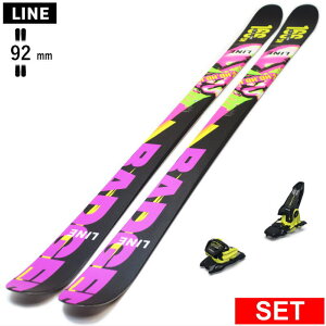 LINE HONEY BADGER+GRIFFON 13 ライン 25モデル スキー板セット ツインチップスキー フリースキー フリースタイルスキー