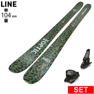 [�Z���^�[��104mm 171cm]LINE OPTIC 104 (CAMO PACK)+GRIFFON 13 ���C�� �^���������f���X�L�[�Z�b�g �I�[���}�E���e�� �p�E�_�[