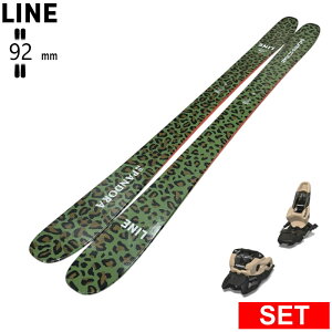 [�Z���^�[��92mm 154cm|168cm|175cm]LINE PANDORA 92 (CAMO PACK)+SQUIRE 11 ���C�� �^���������f���X�L�[�Z�b�g �t���[�X�L�[