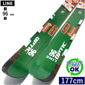 LINE OPTIC 96[177cm/96mm��] 25-26 ���C�� �I�v�e�B�b�N �t���[�X�L�[ �I�[���}�E���e�� �J�[�r���O�X�L�[ �P�� ���{���K�i �y������t�z