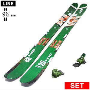 [�Z���^�[��96mm 163cm|170cm|177cm]LINE OPTIC 96+ATTACK 14 GW ���C�� 26���f���X�L�[�Z�b�g �Z�~�t�@�b�g�X�L�[ �t���[�X�L�[