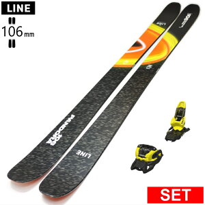 [�Z���^�[��106mm 162cm|169cm|176cm]LINE PANDORA 106+SQUIRE 11 ���C�� 26���f���X�L�[�Z�b�g �I�[���}�E���e�� �p�E�_�[
