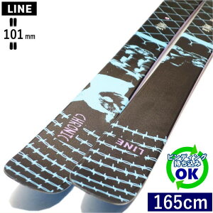 LINE CHRONIC 101[165cm/101mm��] 25-26 ���C�� �N���j�b�N �t���[�X�L�[ �I�[���}�E���e�� �c�C���`�b�v �P�� ���{���K�i �y������t�z
