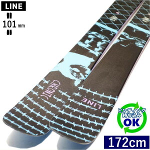 LINE CHRONIC 101[172cm/101mm��] 25-26 ���C�� �N���j�b�N �t���[�X�L�[ �I�[���}�E���e�� �c�C���`�b�v �P�� ���{���K�i �y������t�z