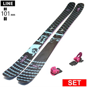 [�Z���^�[��101mm 165cm|172cm]LINE CHRONIC 101+ATTACK 11LYT ���C�� 26���f���X�L�[�Z�b�g �Z�~�t�@�b�g�X�L�[ �t���[�X�L�[