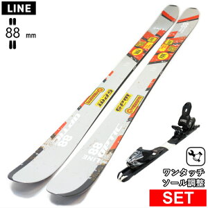 [�Z���^�[��88mm 163cm|170cm]LINE OPTIC 88+XPRESS 10 GW �����^�b�`�����r���f�B���O�t ���C�� 26���f���X�L�[�Z�b�g �t���[�X�L�[