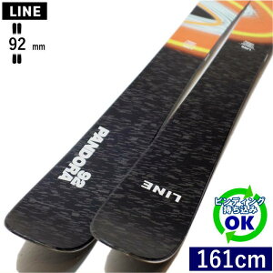 LINE PANDORA 92[161cm/92mm��] 25-26 ���C�� �p���h�� �t���[�X�L�[ �I�[�����E���h �J�[�r���O�X�L�[ �P�� ���{���K�i �y������t�z