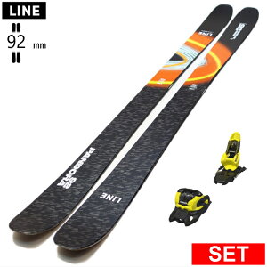 [�Z���^�[��92mm 161cm|168cm]LINE PANDORA 92+SQUIRE 11 ���C�� 26���f���X�L�[�Z�b�g �Z�~�t�@�b�g�X�L�[ �t���[�X�L�[