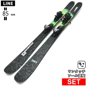 [�Z���^�[��85mm 161cm|168cm|175cm]LINE PANDORA 85 QUIKCLIK+SQUIRE 10 QC ���C�� 26���f���X�L�[�Z�b�g �t���[�X�L�[