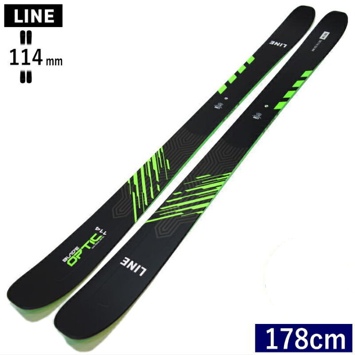 楽天市場】[178cm/114mm幅]22-23 LINE BLADE OPTIC 114 ライン  
