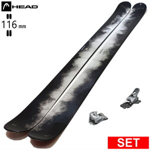 [�Z���^�[��116mm 181cm|189cm]HEAD OBLIVION 116+ATTACK 14 GW �w�b�h 26���f���X�L�[�Z�b�g �I�[���}�E���e�� �p�E�_�[
