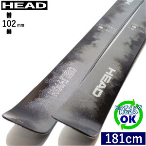 HEAD OBLIVION 102[181cm/102mm��] 25-26 �w�b�h �I�u���r�I�� �t���[�X�L�[ �I�[���}�E���e�� �c�C���`�b�v �P�� ���{���K�i �y������t�z