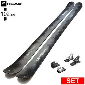 [�Z���^�[��101mm 173cm|181cm]HEAD OBLIVION 102+ATTACK 11LYT �w�b�h 26���f���X�L�[�Z�b�g �c�C���`�b�v�X�L�[ �t���[�X�L�[ �t���[�X�^�C���X�L�[