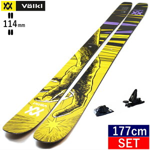 VOLKL REVOLT 114+NX 10[177cm/Z^[114mm] tHN {g ^fXL[rfBOZbg I[}Ee pE_[