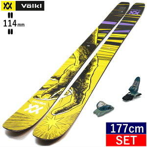 VOLKL REVOLT 114+SQUIRE 11[177cm/Z^[114mm] tHN {g ^fXL[rfBOZbg I[}Ee pE_[