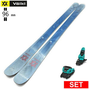 [�Z���^�[��96mm 170cm]VOLKL SECRET 96+SQUIRE 11 �t�H���N�� �^���������f���X�L�[�Z�b�g �t���[�X�L�[