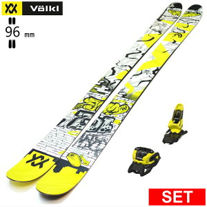 [�Z���^�[��96mm 157cm|165cm|173cm]VOLKL REVOLT 96+SQUIRE 11 �t�H���N�� �^���������f���X�L�[�Z�b�g �c�C���`�b�v�X�L�[ �t���[�X�L�[ �t���[�X�^�C���X�L�[