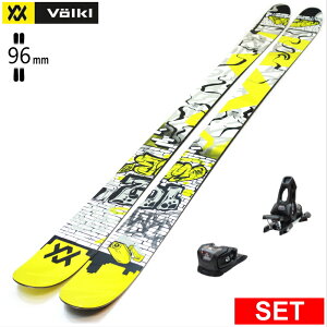 [�Z���^�[��96mm 157cm|165cm|173cm|181cm]VOLKL REVOLT 96+ATTACK 11LYT �t�H���N�� �^���������f���X�L�[�Z�b�g �c�C���`�b�v�X�L�[ �t���[�X�L�[ �t���[�X�^�C���X�L�[