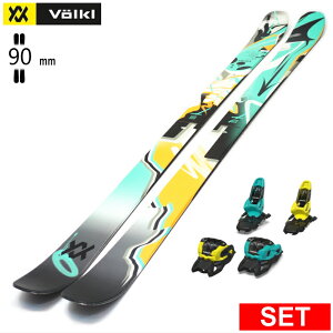 [�Z���^�[��90mm 168cm|174cm]VOLKL REVOLT 90+SQUIRE 11 �t�H���N�� �^���������f���X�L�[�Z�b�g �c�C���`�b�v�X�L�[ �t���[�X�L�[ �t���[�X�^�C���X�L�[