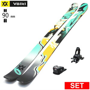 [�Z���^�[��90mm 168cm|174cm]VOLKL REVOLT 90+ATTACK 11LYT �t�H���N�� �^���������f���X�L�[�Z�b�g �c�C���`�b�v�X�L�[ �t���[�X�L�[ �t���[�X�^�C���X�L�[