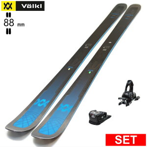 [�Z���^�[��88mm 177cm]VOLKL MANTRA 88+ATTACK 11LYT �t�H���N�� �^���������f���X�L�[�Z�b�g �Z�~�t�@�b�g�X�L�[ �t���[�X�L�[