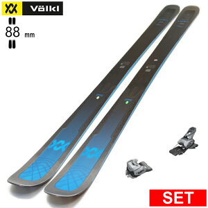 [�Z���^�[��88mm 177cm]VOLKL MANTRA 88+ATTACK 14 GW �t�H���N�� �^���������f���X�L�[�Z�b�g �Z�~�t�@�b�g�X�L�[ �t���[�X�L�[
