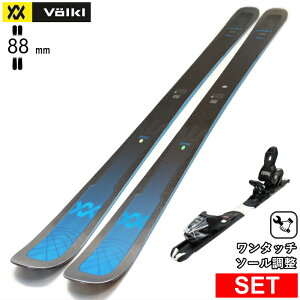 [�Z���^�[��88mm 177cm]VOLKL MANTRA 88+XPRESS 10 GW �����^�b�`�����r���f�B���O�t �t�H���N�� �^���������f���X�L�[�Z�b�g �Z�~�t�@�b�g�X�L�[ �t���[�X�L�[