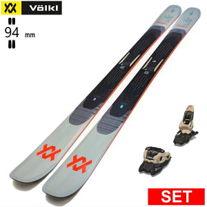 [�Z���^�[��94mm 165cm]VOLKL BLAZE 94 GREY/RED+SQUIRE 11 �t�H���N�� �^���������f���X�L�[�Z�b�g �t���[�X�L�[
