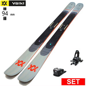 [�Z���^�[��94mm 165cm]VOLKL BLAZE 94 GREY/RED+ATTACK 11LYT �t�H���N�� �^���������f���X�L�[�Z�b�g �t���[�X�L�[