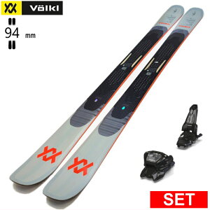 [�Z���^�[��94mm 165cm]VOLKL BLAZE 94 GREY/RED+GRIFFON 13 �t�H���N�� �^���������f���X�L�[�Z�b�g �t���[�X�L�[