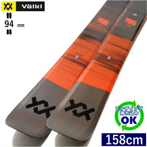 VOLKL BLAZE 94 BLACK[158cm/94mm��] 25-26 �t�H���N�� �u���C�Y �t���[�X�L�[ �I�[�����E���h �J�[�r���O�X�L�[ �P�� ���{���K�i �y������t�z